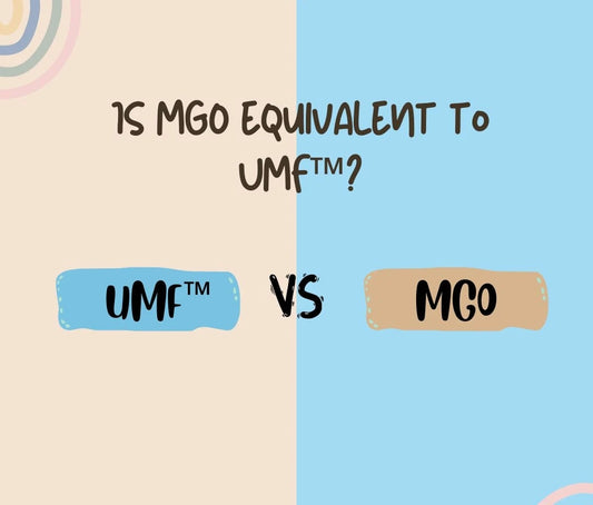 Is MGO equivalent to UMF | Goodness Bee